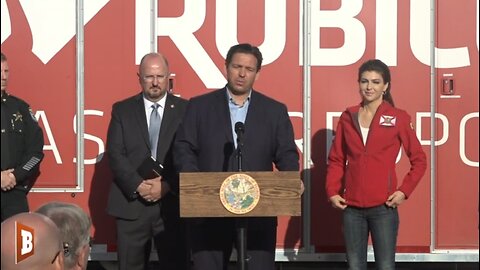 MOMENTS AGO: FL Gov. Ron DeSantis, First Lady Casey DeSantis are live…