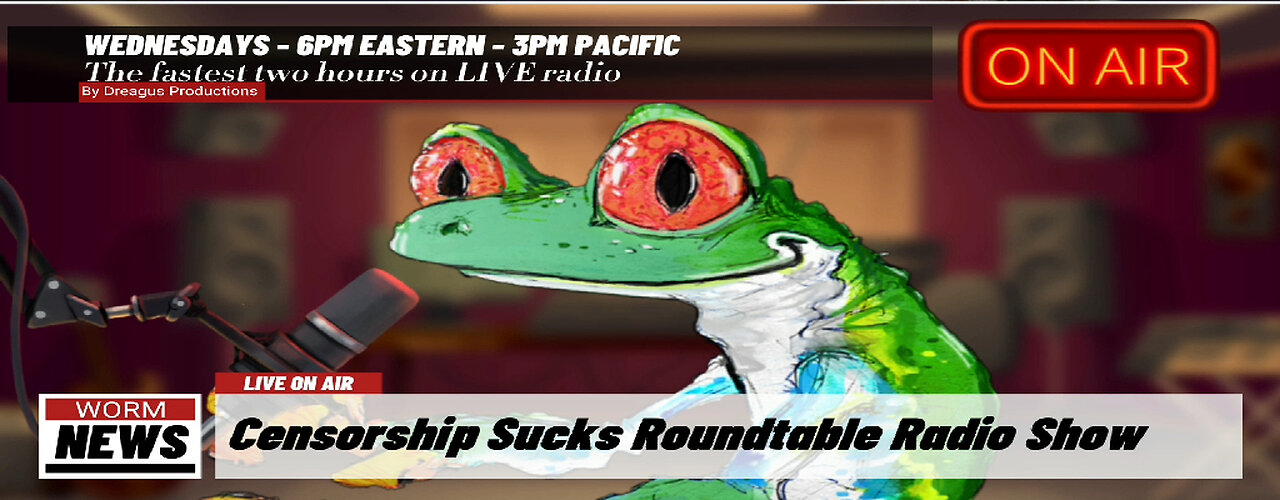 CENSORSHIPSUCKS ROUND TABLE RADIO SHOW-15 MAR 23