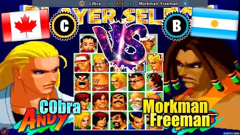 Real Bout Fatal Fury 2: The Newcomers (C0bra Vs. Morkman_Freeman) [Canada Vs. Argentina]