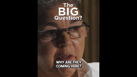 The BIG question - Why Are They Coming Here? (To The West)
