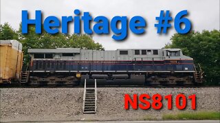 NS8101 Central of Georgia Norfolk Southern heritage unit