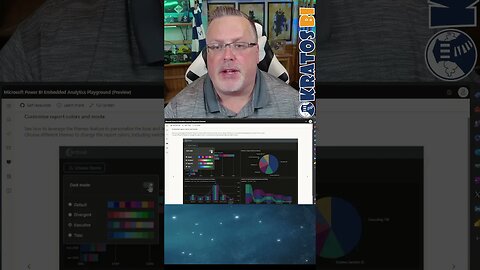 Power BI Embedded - Custom Colors #microsoftfabric