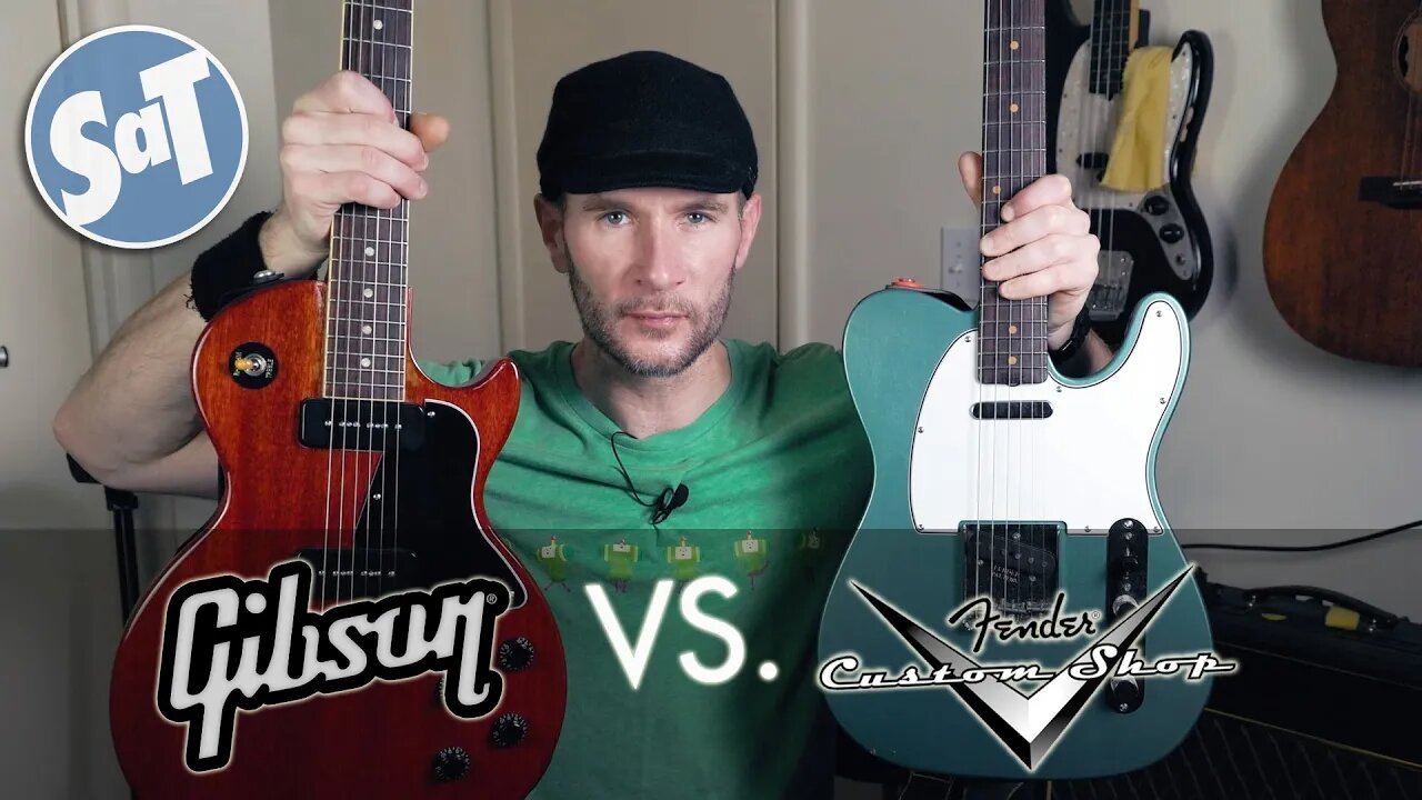 GIBSON ORIGINAL vs. FENDER CUSTOM SHOP | How My Les Paul Special Compares to My 1960 Telecaster