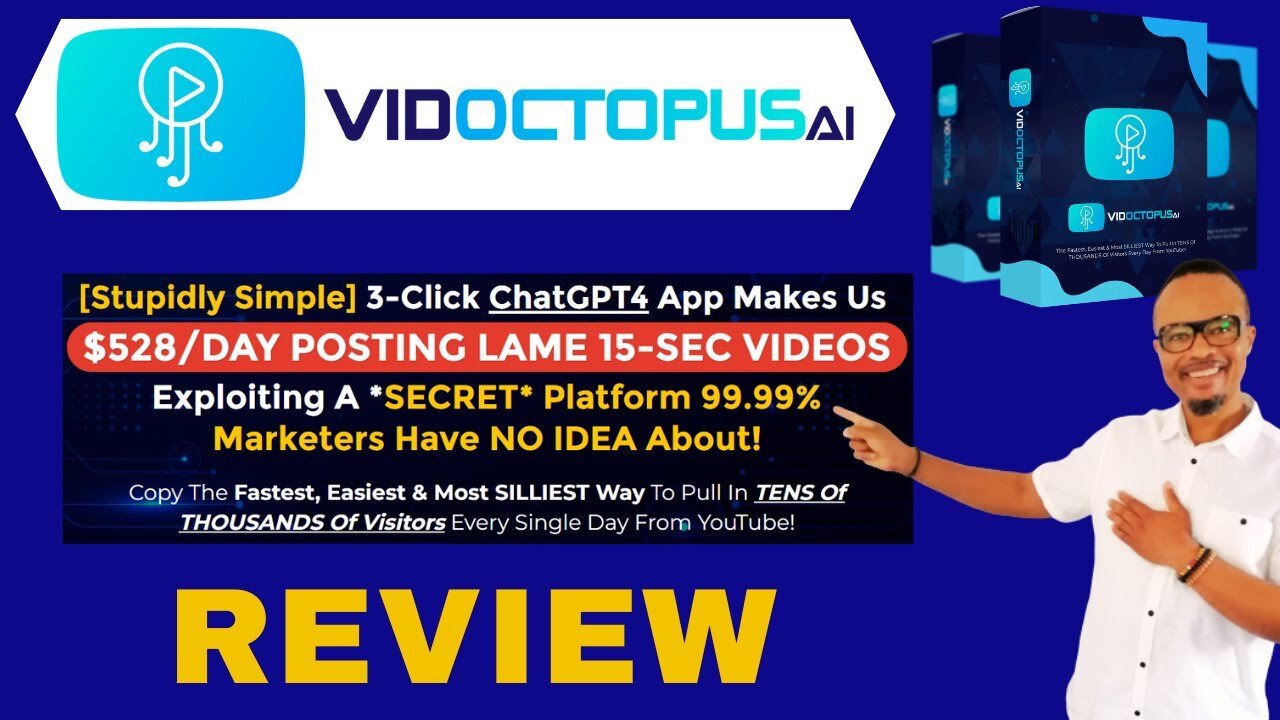 VidOctopus AI Review 💥 VidOctopus AI Review | Demo | Create Reels With ChatGPT 🎁