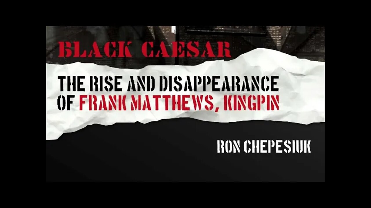Author Ron Chepesiuk discusses his book Black Caesar...