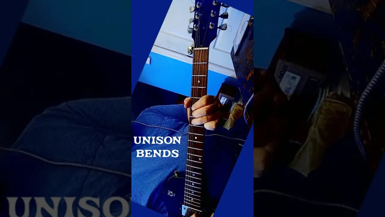 Intervals For Guitar | Unison Bends #Shorts by Gene Petty