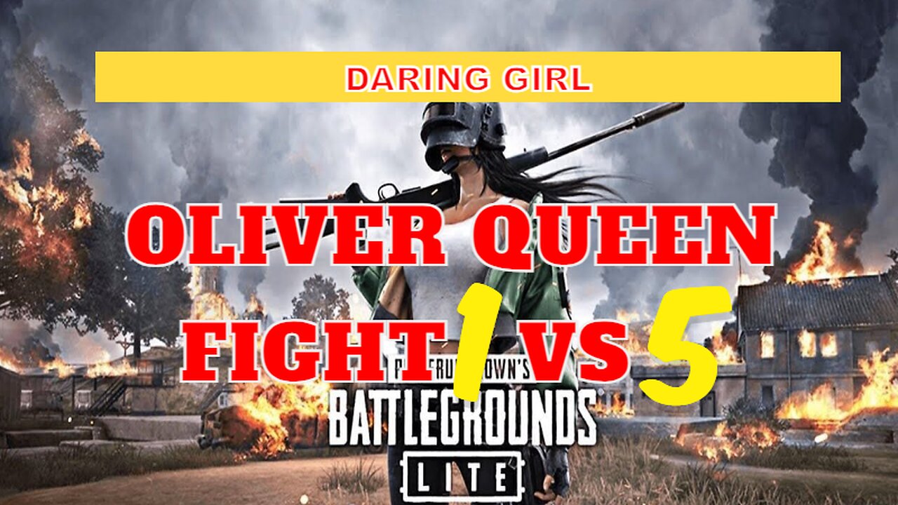 OLIVER QUEEN Fight PubG 1 Vs 5