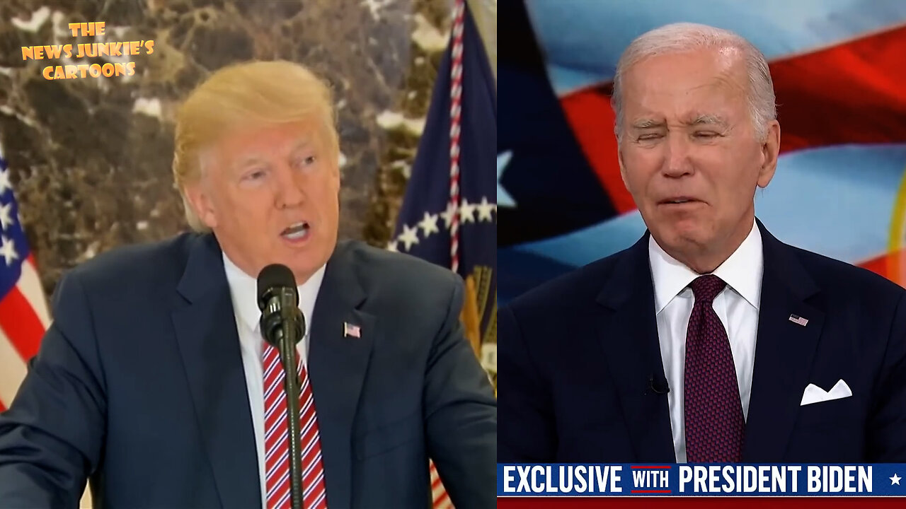 Biden keeps repeating debunked lie about what Trump has really said. Fake News host: "Yeah, yeah."