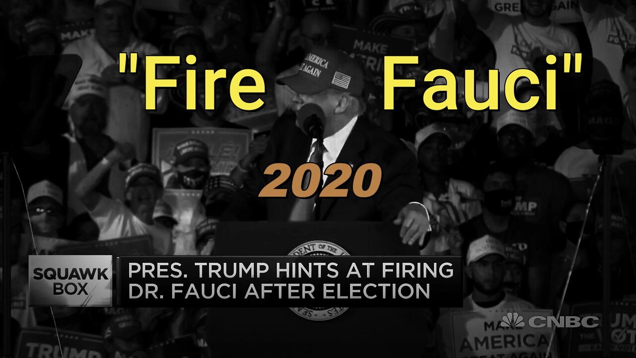 Donald Trump joked about firing Anthony Fauci, then awarded him Presidential Commendation #chaos