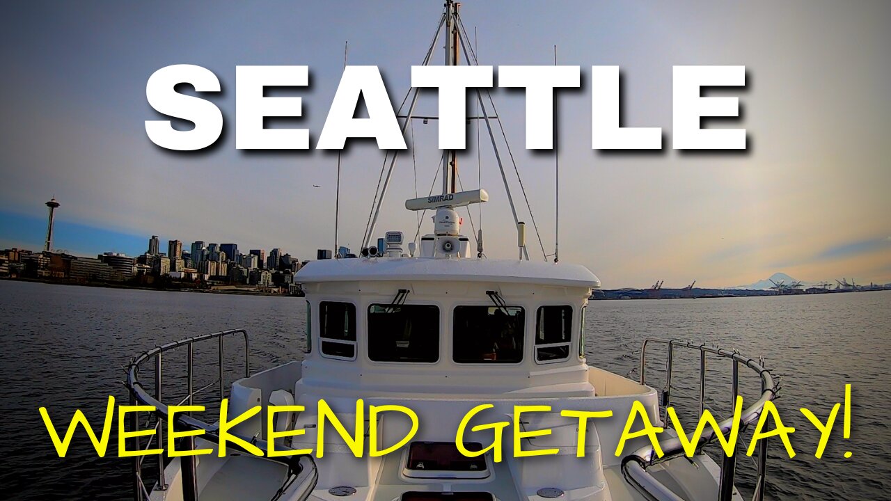 Freedom yacht's weekend getaway in Seattle! [MV FREEDOM]