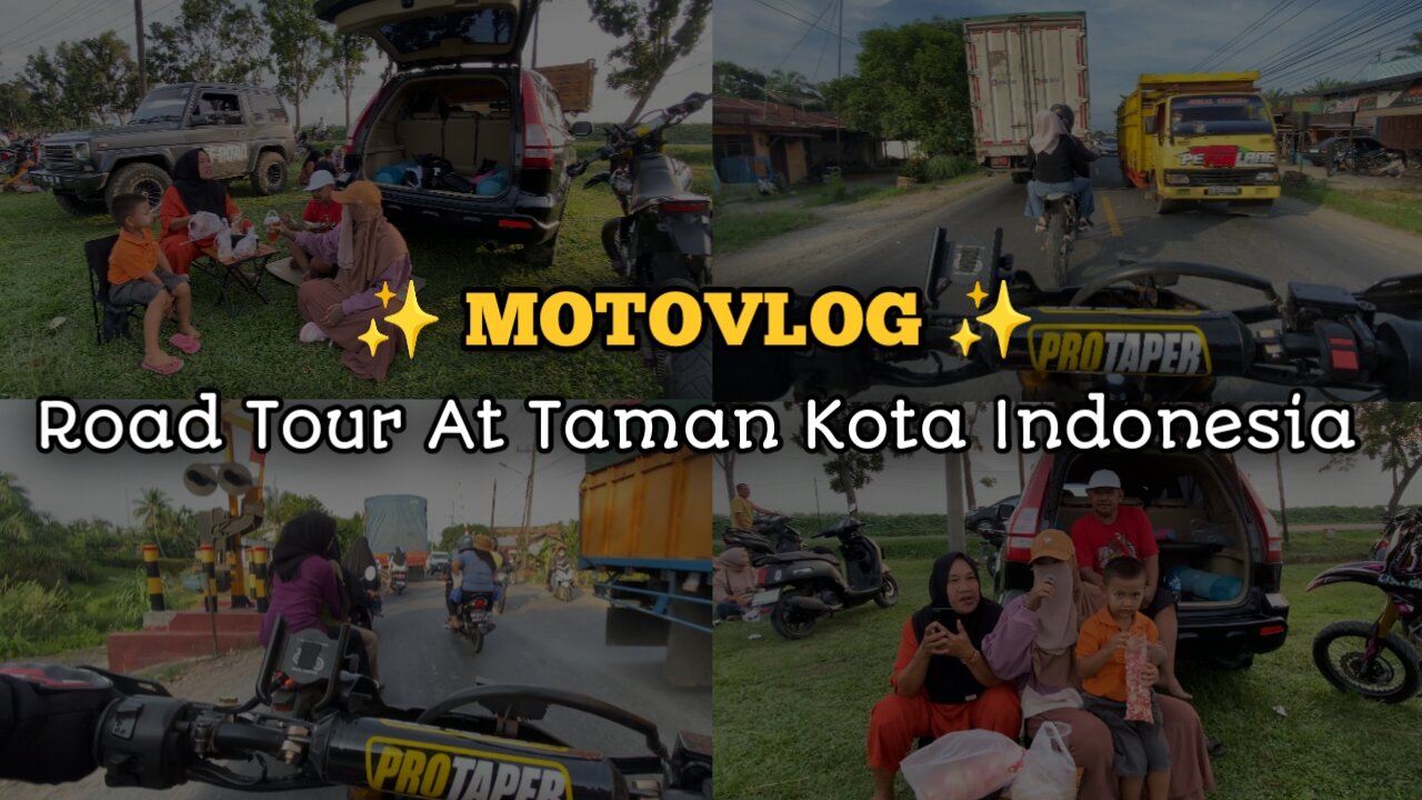 Road Tour At Taman Kota Indonesia