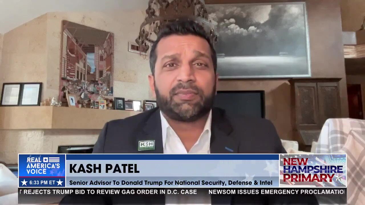 Kash Patel: President Trump isn't taking anything for granted