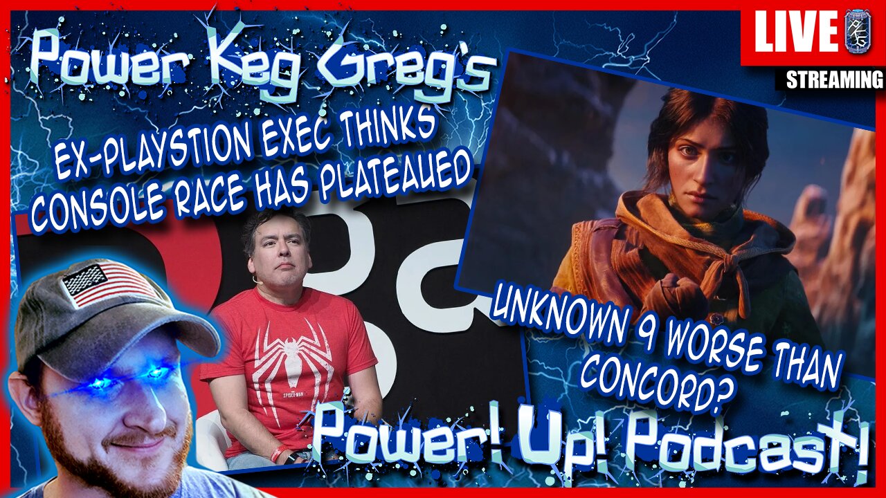 Unknown 9 Worse Than Concord? Ex-Playstation Exec Thinks Console Race Plateaued | Power!Up!Podcast!