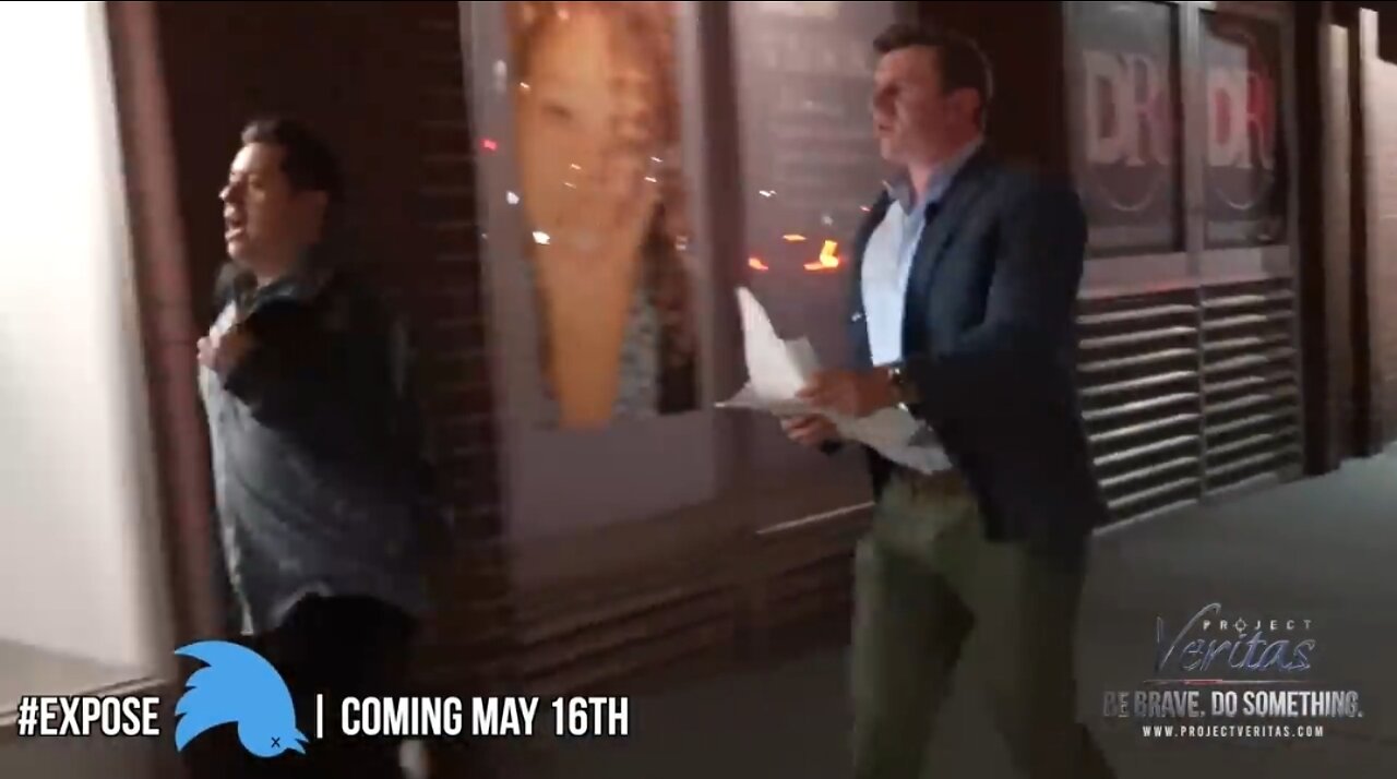 Twitter Executive RUNS When Confronted By James O'Keefe