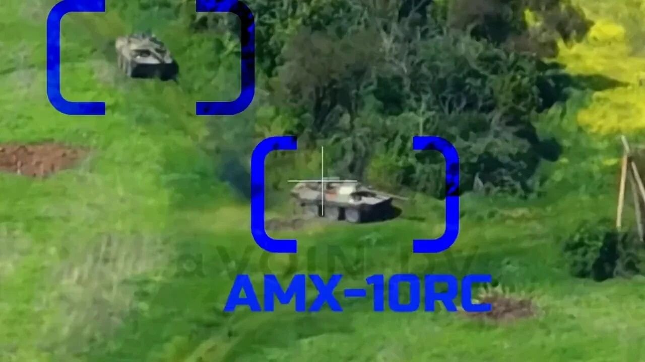 French AMX-10s Are Burning Like Soggy Cardboard