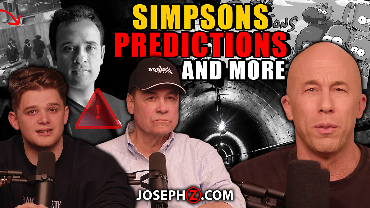 Vivek Ramaswamy, Secret Tunnels & COMING RELIGIOUS WARS, SIMPSONS Predictions, & More!