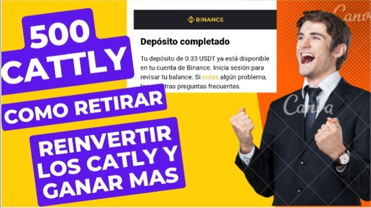 500 CATLY pa el staking, retiros sin invertir, como retirar y reinvertir