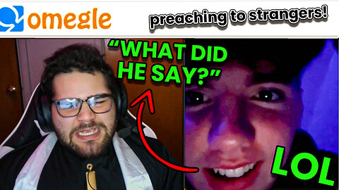 Omegle But I'm a FAKE Priest