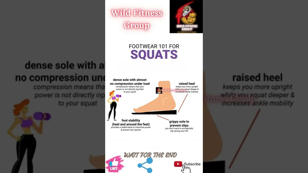 🔥Footwear for squat🔥#shorts🔥#wildfitnessgroup🔥6 May 2022🔥