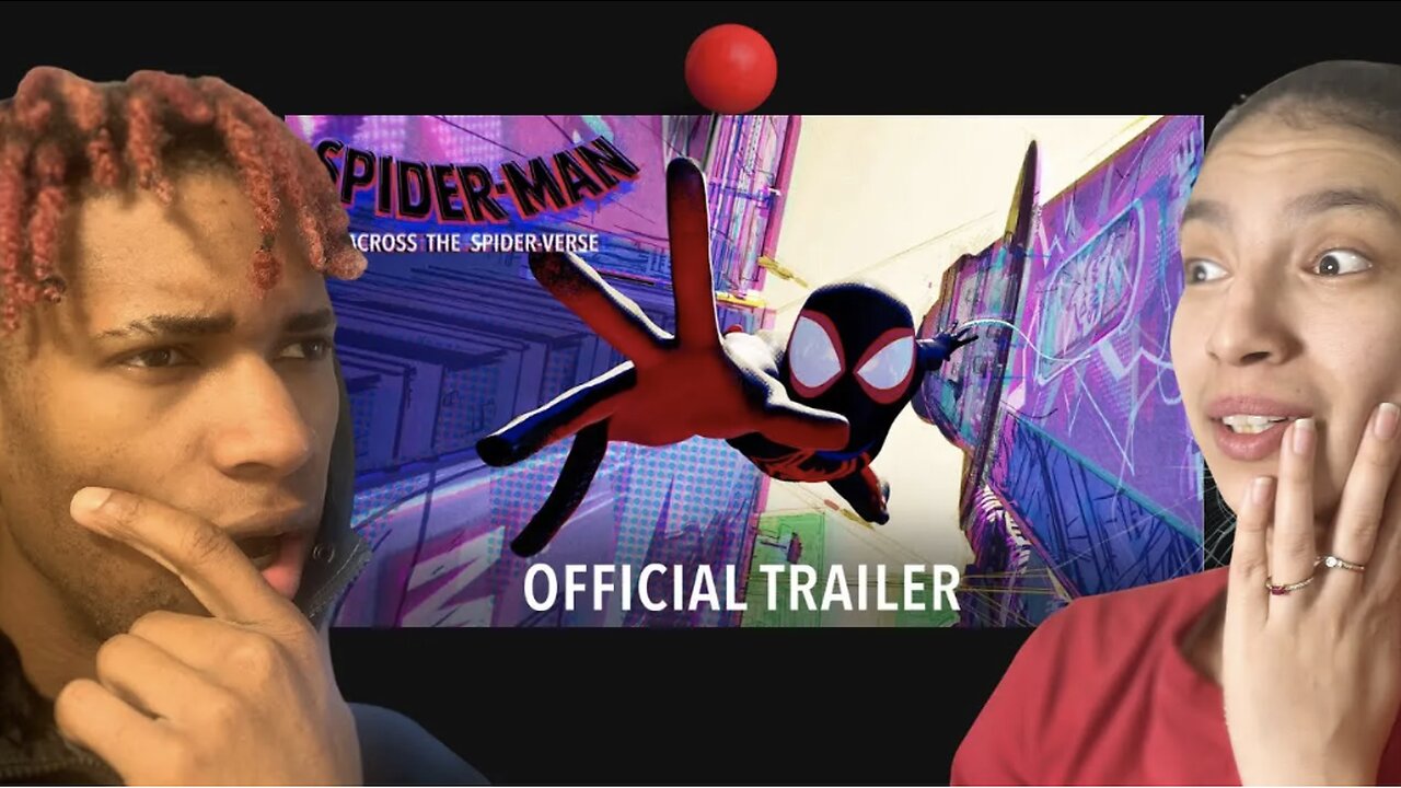 SPIDER MAN ACROSS THE SPIDER VERSE | Official Trailer HD Reaction