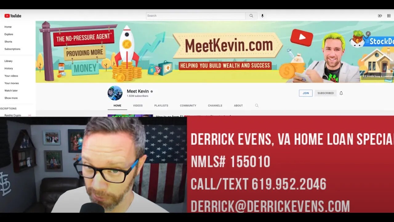 Meet Kevin spreading more misleading info about a Real Estate crash...