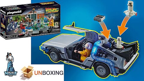 LET'S COMPLETE THE PLAYMOBIL DELOREAN