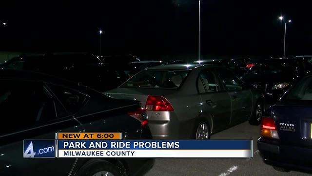 Illegally parked cars at Park and Ride causes headaches