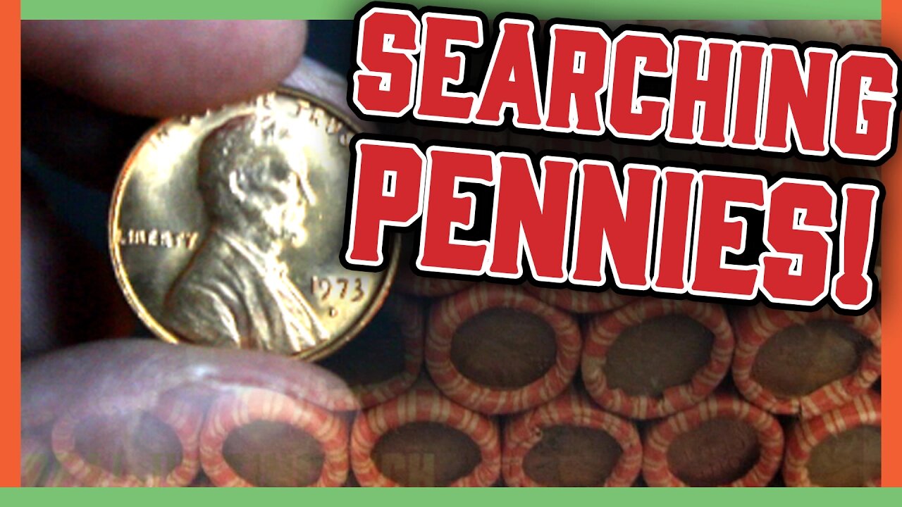 COIN ROLL HUNTING PENNIES!! FINDING UNCIRCULATED COINS?