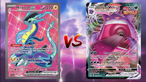 Pokemon TCG Live Miraidon EX Flaaffy VS Single Strike Gengar VMAX Houndoom!!