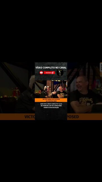 VICTOR SARRO EXPOSED IRMÃ #shorts #victorsarro #renatoalbani #ticaracaticast #piada #comedia