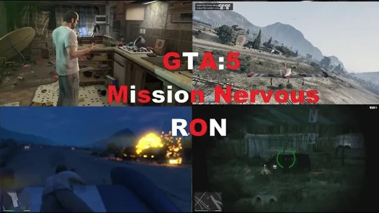 Grand Theft Auto V Mission Nervous Ron.