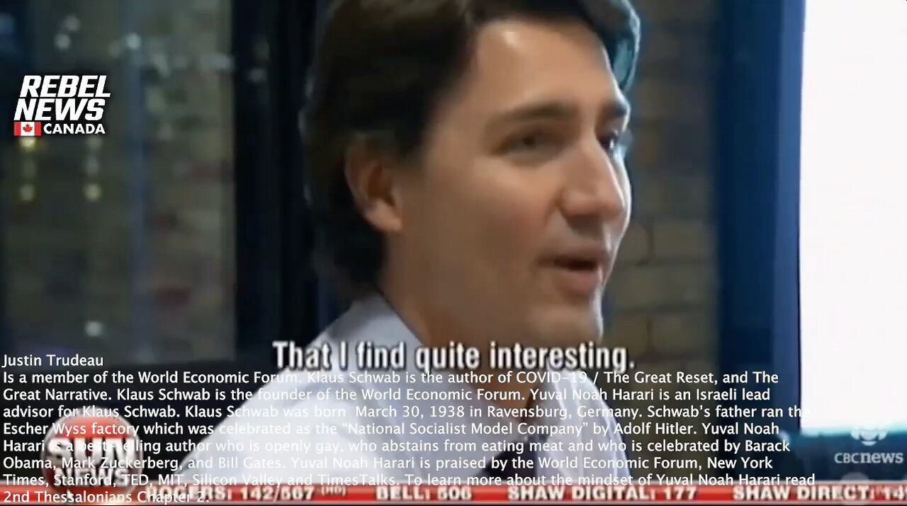 Canada's Justin Trudeau | "Admiration That I Actually Have for CHINA Because Their Basic Dictatorship Is Allowing Them to Actually Turn Their Economy Around On a Dime and to Go Green Fastest."