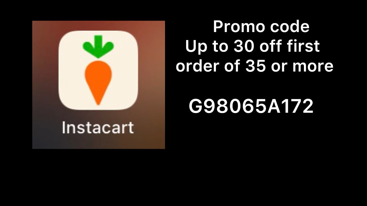 Instacart promo code 30 off