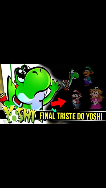 FINAL TRISTE do YOSHI no Super Mario | SMW Lost #shorts