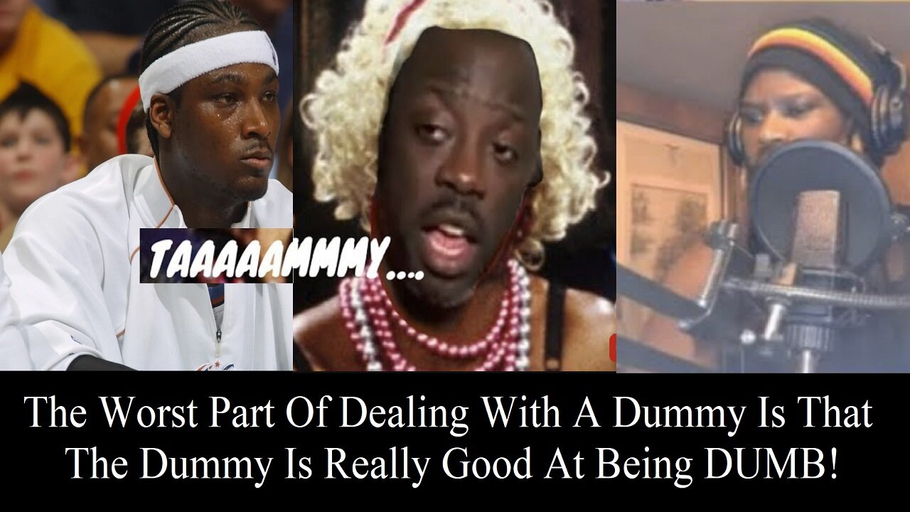 Kwame Brown Put Lipstick, A Wig & Call Tommy Sotomayor Tammy Because He's Upset Earz Spoke To Me!