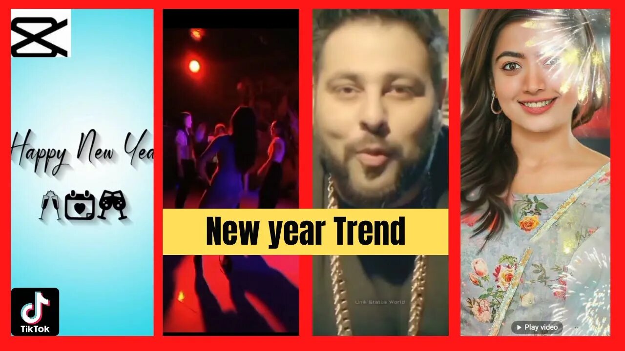 1-2-3 Happy New Year Tiktok Trending Video 2079 | New Year Tiktok Video Eidit In Capcut