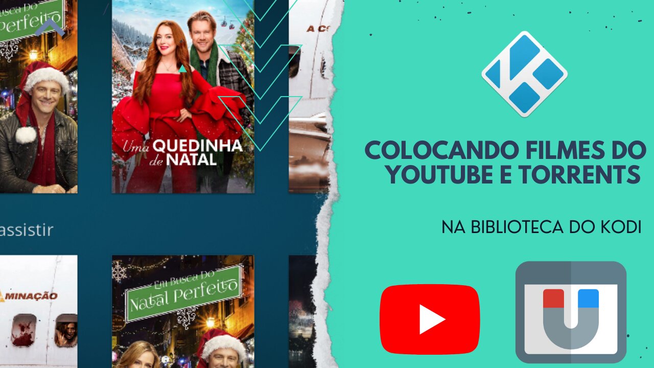 Colocando Filmes do Youtube e Torrents na biblioteca do Kodi