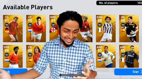LEGENDS - European National Teams PACK OPENING | PES 20 MOBILE