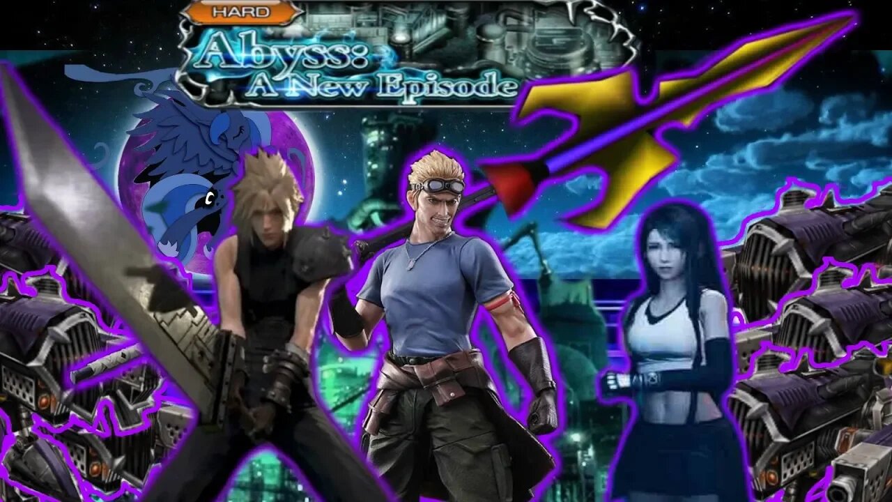 Cid & FF7 crew enter ABYSS: A NEW EPISODE pt 6 / HARD mode FF:DOO