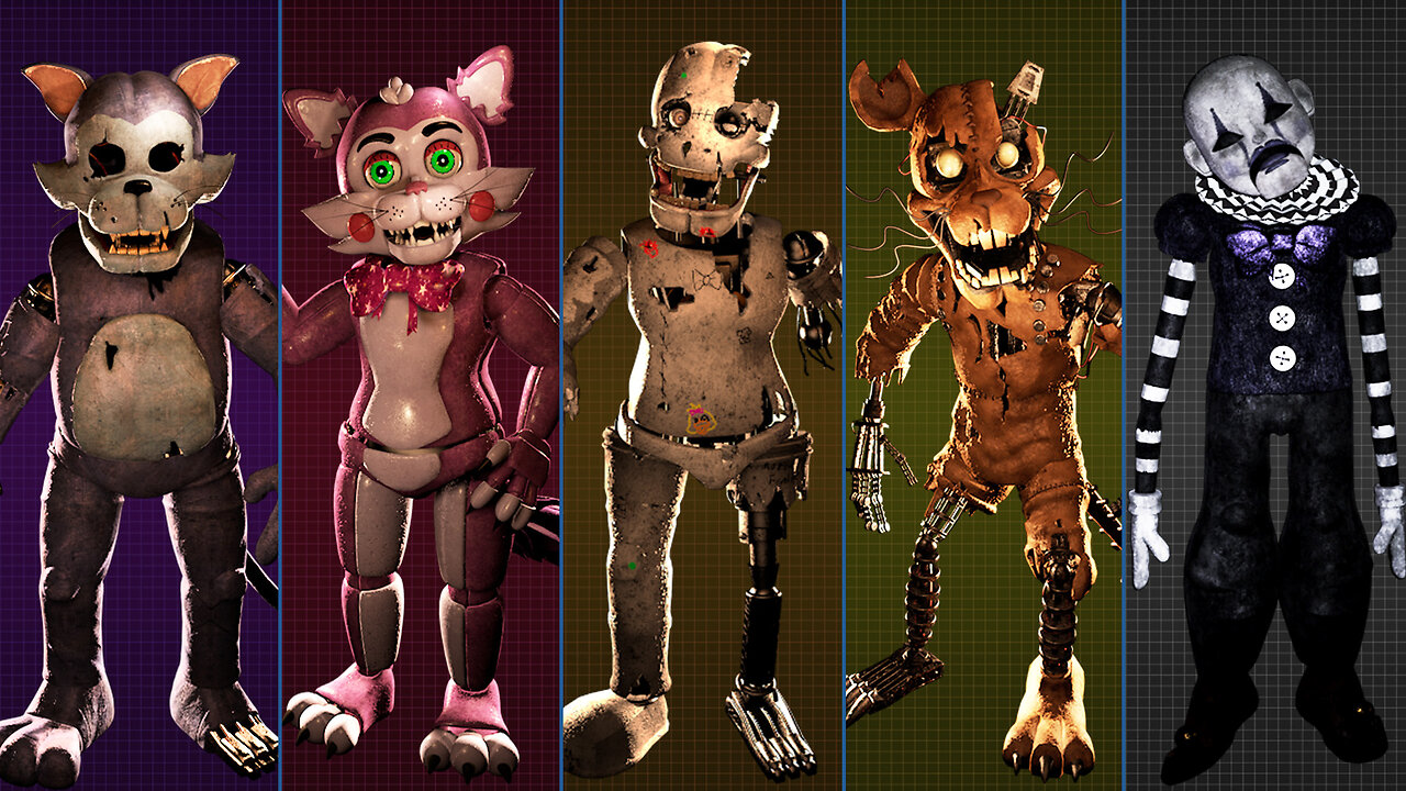 FNAC FriedBack - Custom EXTRAS Menu (Jumpscares, Animatronics, etc)