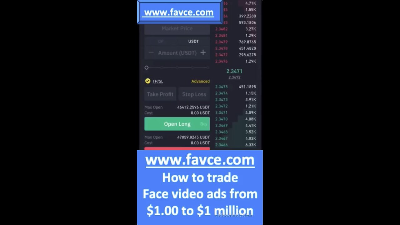 www.favce.com How to trade Face Video ads