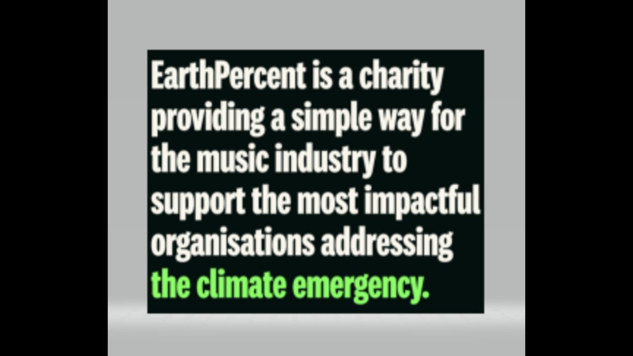 FOR EARTH DAY MUSICIANS WILL SOLVE ENVIRONMENTAL PROBLEMS-WE'LL SEE-I PUT THEM TO THE TEST