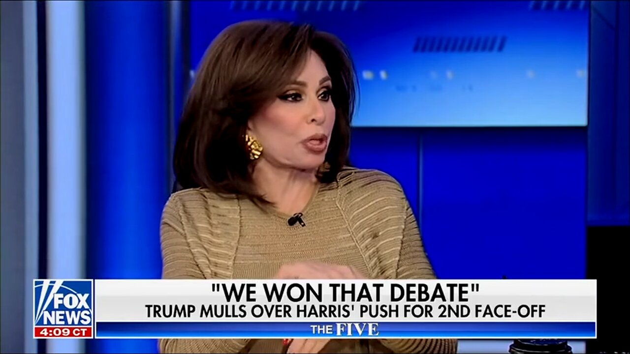 Judge Jeanine - We Won That Debate