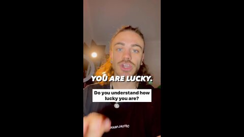 YOU ARE LUCKY! Watch this!