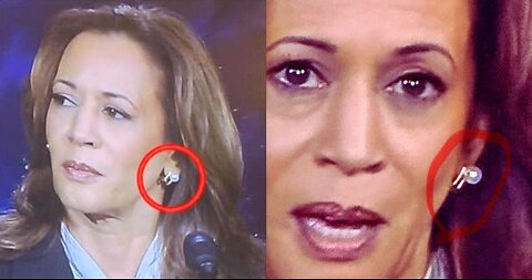 Tech Company Breaks Silence on Viral Theory Harris Wore Stealth Audio Earrings During Debate
