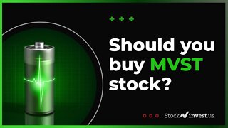 MVST Stock Analysis, Microvast Inc. (August 10th, 2021). Price forecast, signals and resistance