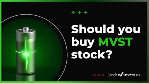 MVST Stock Analysis, Microvast Inc. (August 10th, 2021). Price forecast, signals and resistance