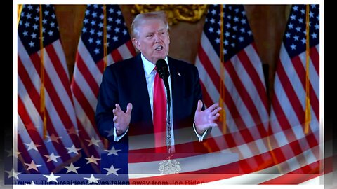 Trump: The presidency was taken away from Joe Biden