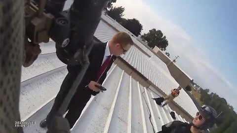 Bodycam Video Shows Thomas Crooks Moments After Assassination Attempt