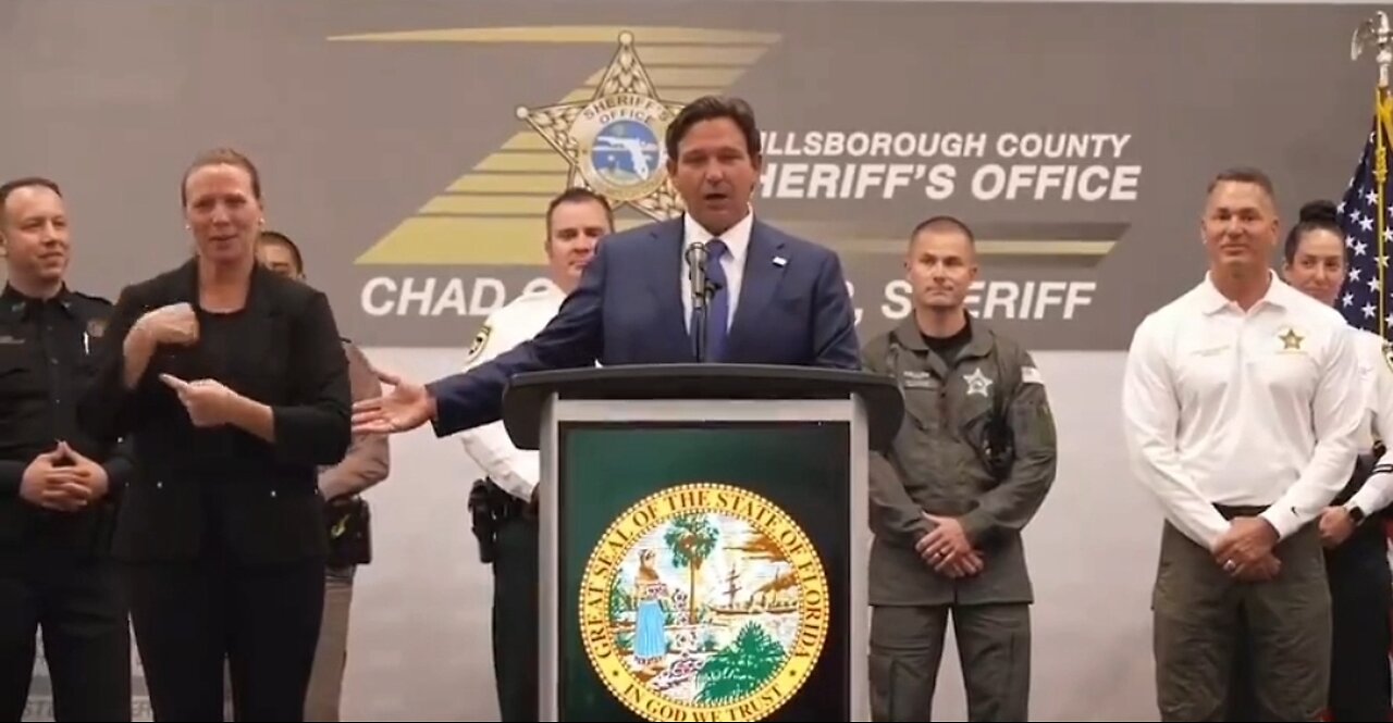 Gov DeSantis Announces Charges Against The Man Who Left His Dog Tied Up During Hurricane Milton